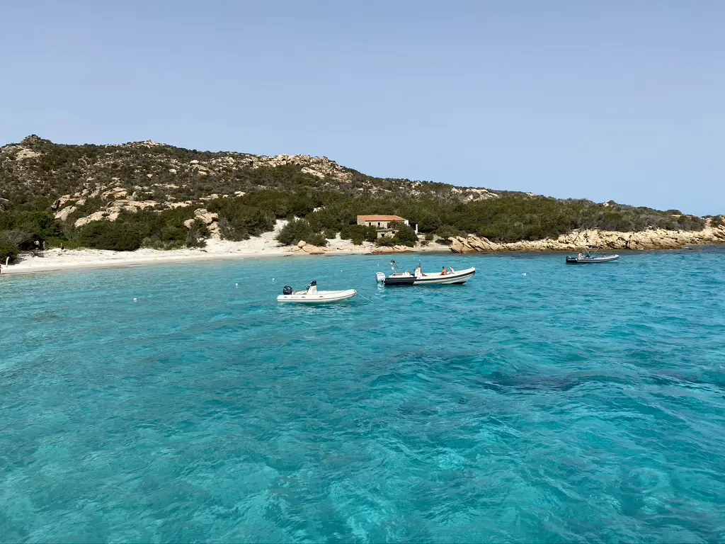 one of the most beautiful beaches in Sardinia during your Vespa tour