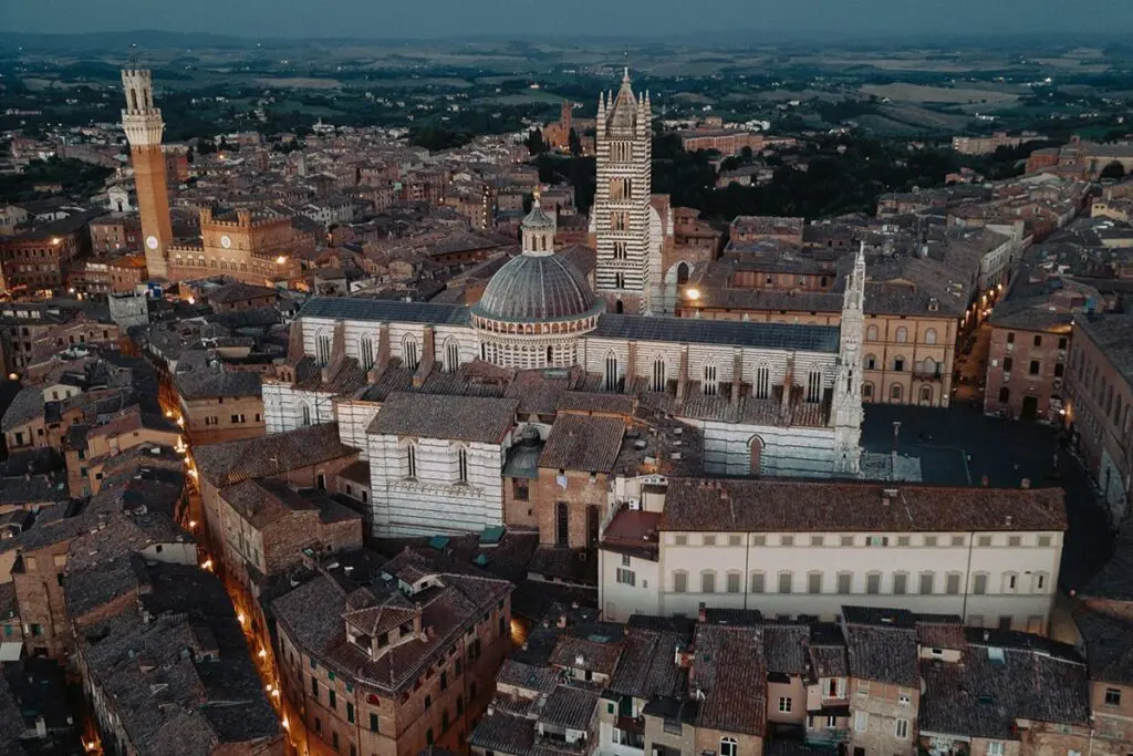 Siena by night