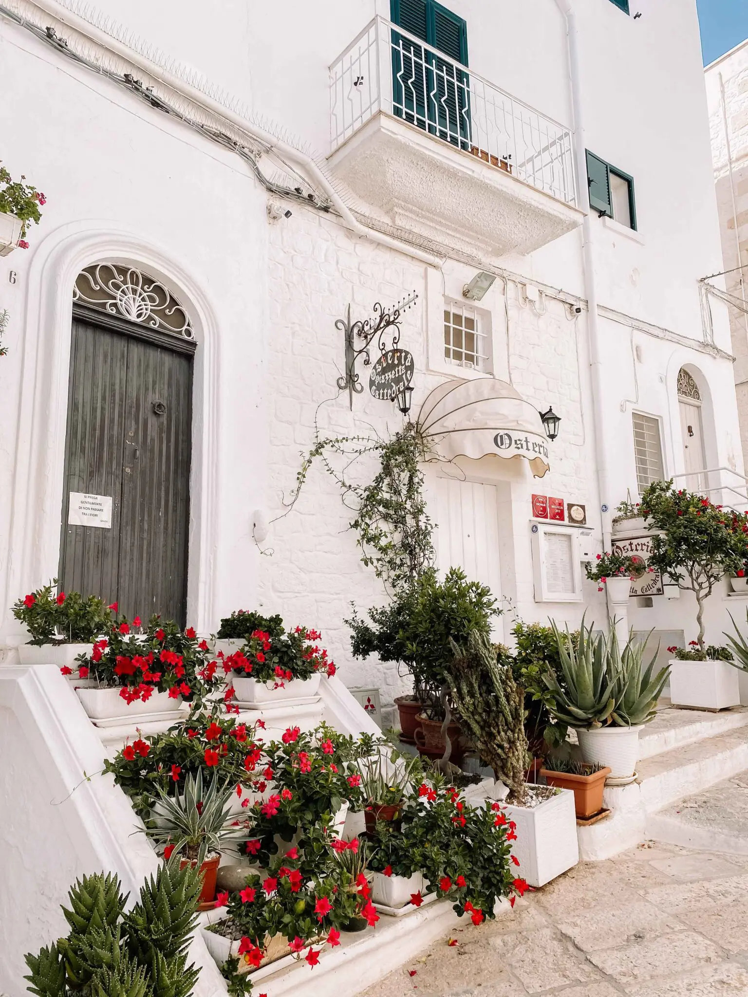 village ostuni pouilles italie