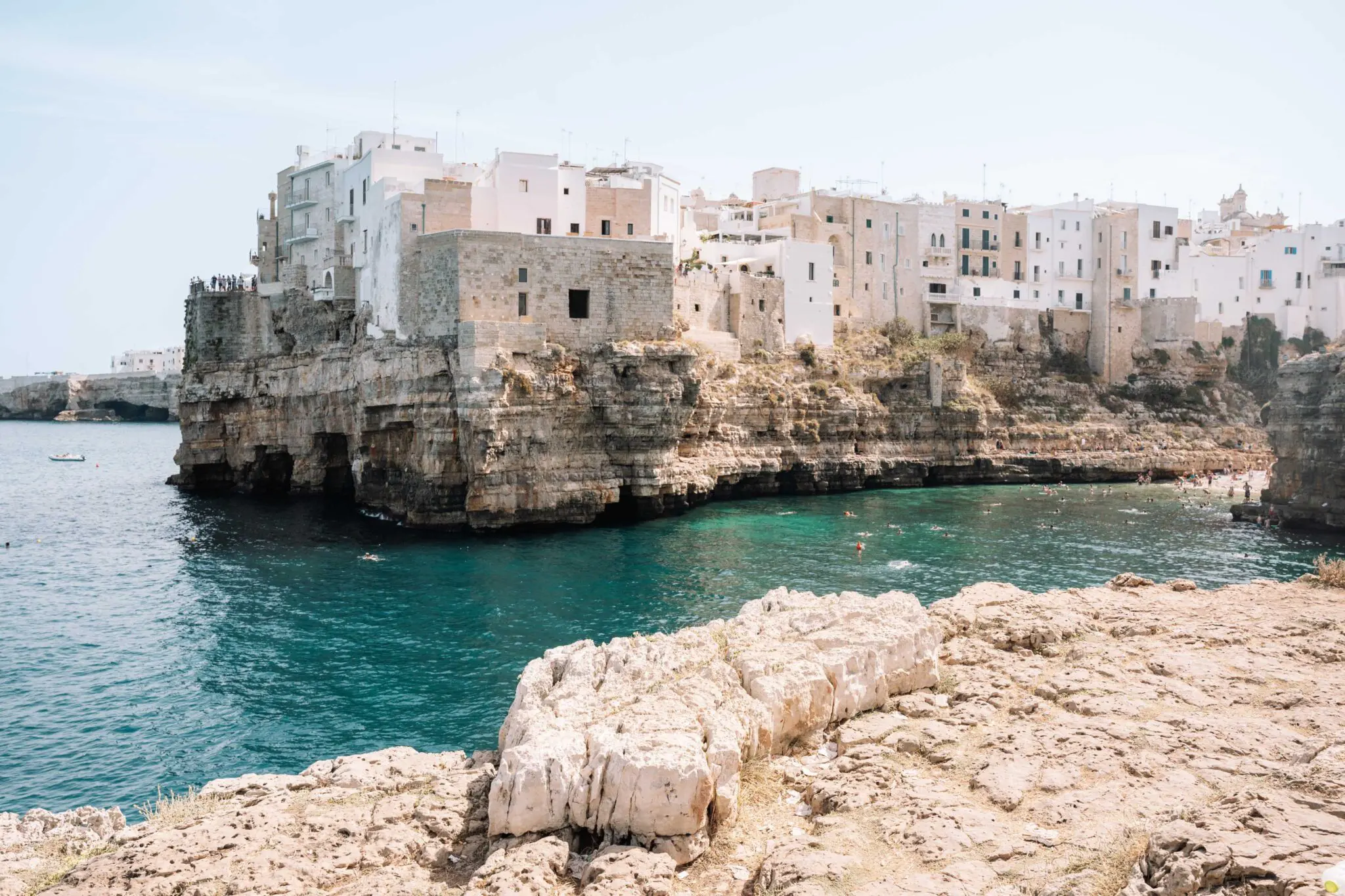 polignano a mare pouilles italie