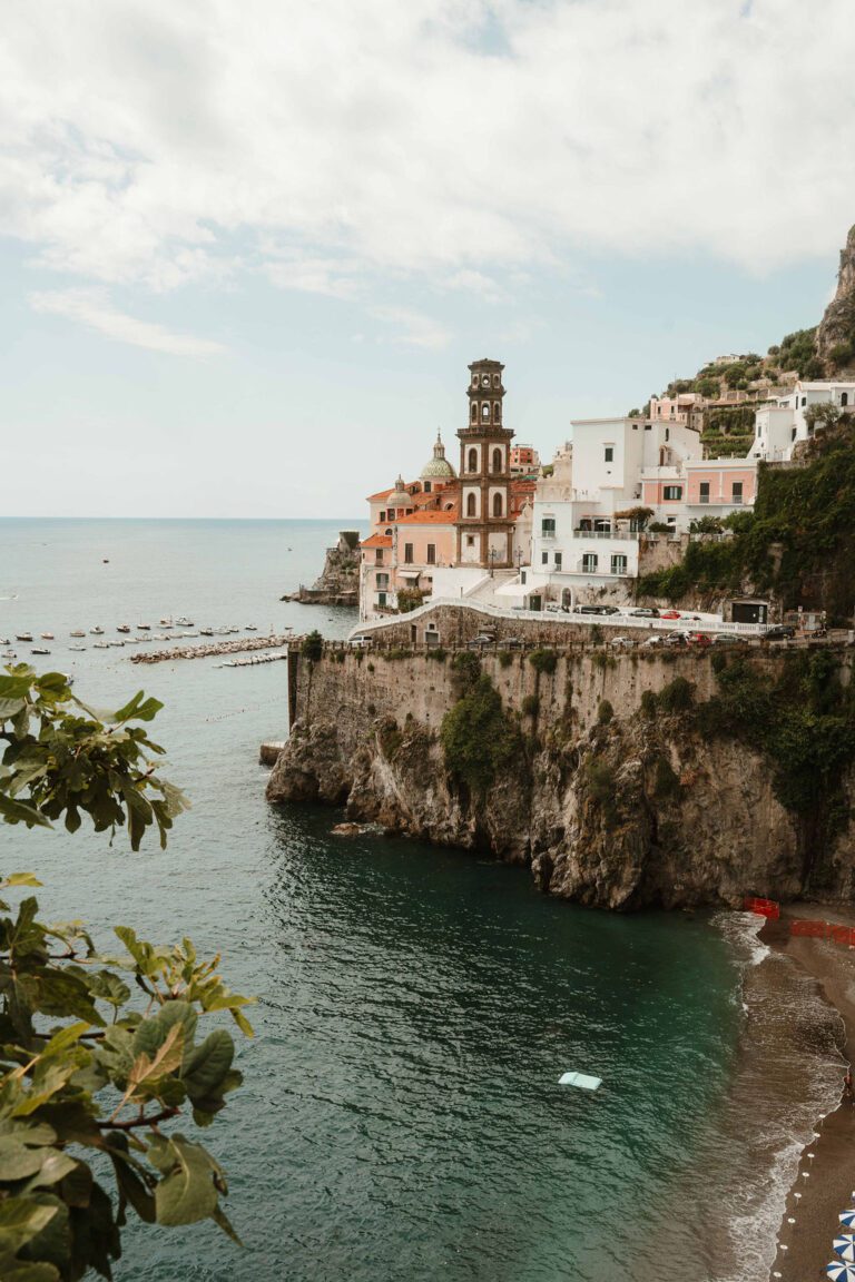 view of amalfi coast